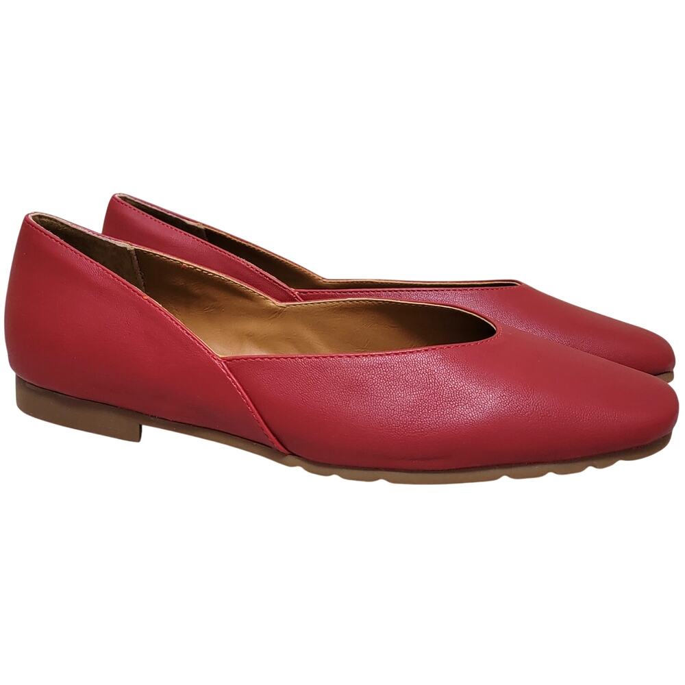 Style & Co Women Ashtonn Slip On Ballet Flats Size US 10M Crimson Red